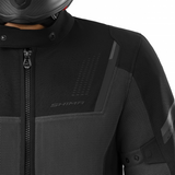 SHIMA RUSH 3.0 JAQUETES DE MOTO HOMES NEGRE