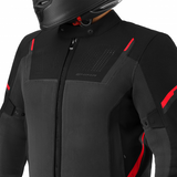 SHIMA RUSH 3.0 JAQUETES DE MOTO HOMES GRIS VERMELL
