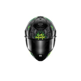 SHARK SPARTAN RS SHAYTAN INTEGRAL CASCO Negro Verde Antracita