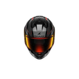 SHARK D-SKWAL 3 Sizler integral moto Casco Negro Antracita Rojo