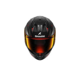 SHARK D SKWAL 3 Blast-R integral Casco negro antracita rojo
