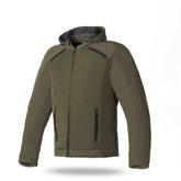 SEVENTY DEGREES SD-JC77 CHAQUETA DE MOTO INVIERNO URBAN HOMBRE VERDE MILITAR