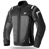 SEVENTY DEGREES SD-JT46 CHAQUETA DE MOTO VERANO TOURING MUJER NEGRO GRIS