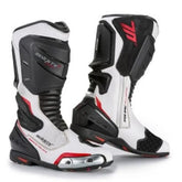 SEVENTY DEGREES SD-BR1 RACING BOTAS DE MOTO BLANCO ROJO