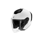 SHARK RS JET BLANK CASCO ABIERTO MOTOCICLETA BLANCO AZUL