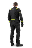 SHIMA RUNNER TEXTILE CHAQUETA HOMBRE BLACK/AMARILLO FLUO