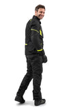 SHIMA RUNNER TEXTILE CHAQUETA HOMBRE BLACK/AMARILLO FLUO