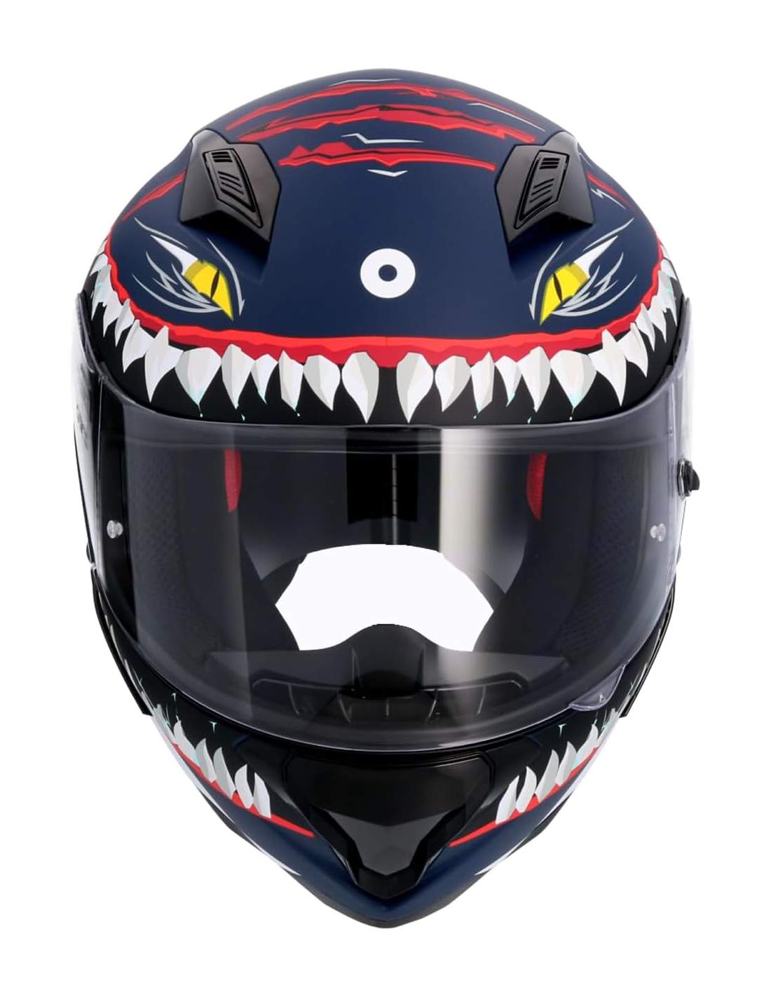 SHIRO CASCO HUNTER SHARK DARK BLUE MATE - SECURTEX MOTOR S.L (t/a MaximoMoto)