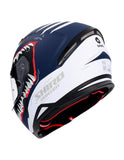 SHIRO CASCO HUNTER SHARK DARK BLUE MATE - SECURTEX MOTOR S.L (t/a MaximoMoto)
