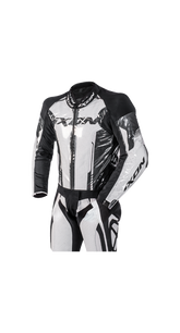 IXON STREAM HOMBRE TRAJE DE LLUVIA NEGRO TRANSPARENTE