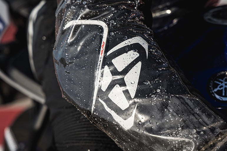 IXON STREAM HOMBRE TRAJE DE LLUVIA NEGRO TRANSPARENTE