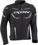 IXON STRIKER AIR Moto Textil Hombre Chaqueta Negro Blanco