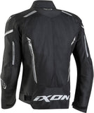 IXON STRIKER AIR WP Moto Textil Hombre Chaqueta Negro Blanco