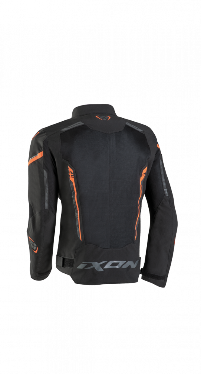 IXON STRIKER AIR Moto Textil Hombre Chaqueta Negro Naranja