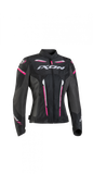 IXON STRIKER AIR WPL Mujer Textil Chaqueta Moto Negro Antracita Fushia