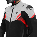 SHIMA STX AIR JAQUETES DE MOTO HOMES GRIS VERMELL