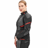 SHIMA DUNE LADY CHAQUETA TEXTIL DE MOTO ROJO