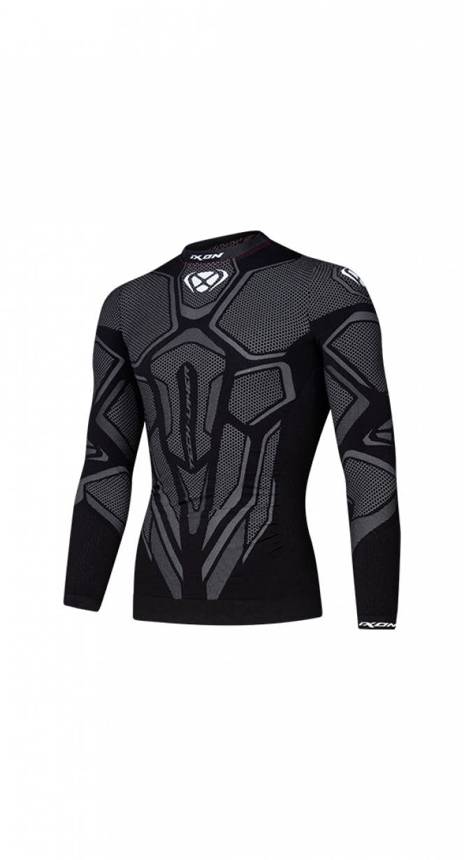 IXON UNDERGROUND ARRIBA HOMBRE CARRERAS CAMISETA INTERIOR DE MANGA LARGA SIN COSTURAS