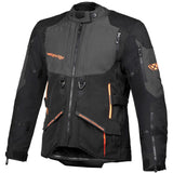 IXON RAGNAR Aventura Chaqueta Textil Moto Negro/Antracita/Naranja