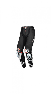 IXON VORTEX 3 PANTALÓN ATLÉTICO BUQUE INSIGNIA DE MOTOGP NEGRO BLANCO