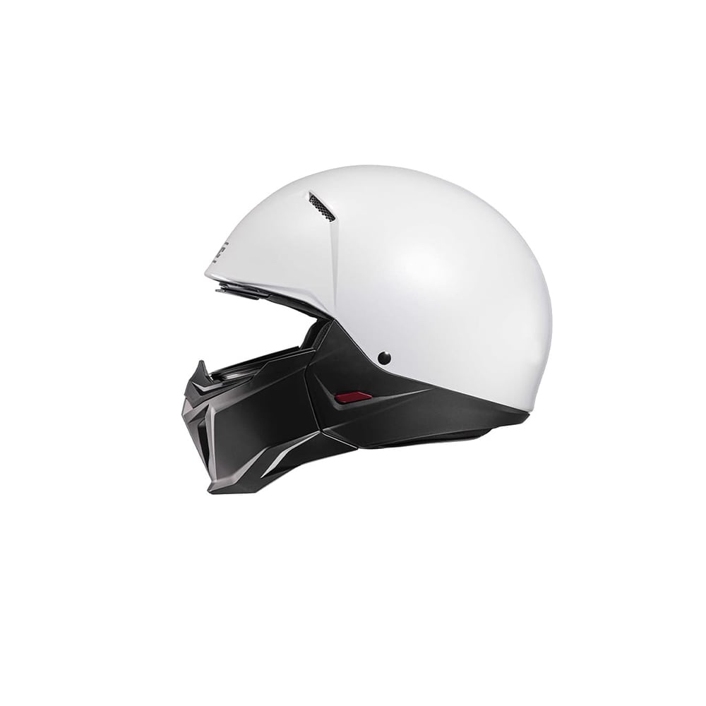 HJC I20 United Turismo motocicleta abierto Casco negro blanco perla