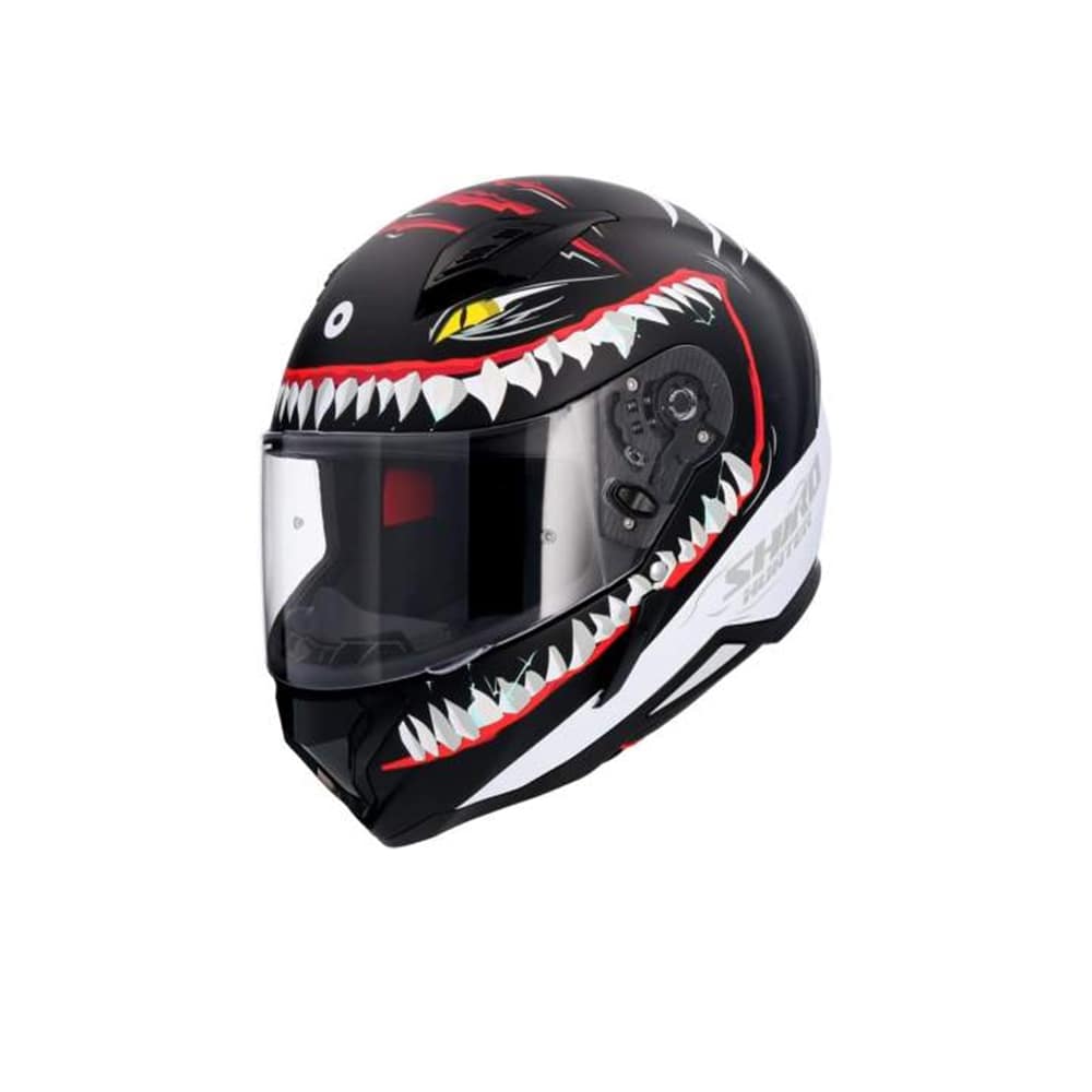 SHIRO CASCO HUNTER SHARK NG MATE