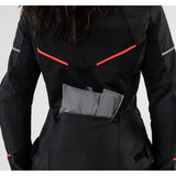 SHIMA X-MESH 2.0 CHAQUETA DE MOTO MUJER NEGRO ROJO