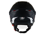KYT- CASCOS D-CITY LUCENT NEGRO MATE PLATA