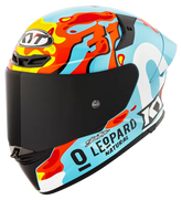 KYT TT-REVO REPLICA LEOPARD ARAGON /E06 CASCO INTEGRAL