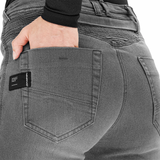 SHIMA ZENITH JEANS DE MOTO SENYORA GRIS