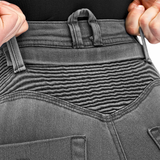 SHIMA ZENITH JEANS DE MOTO SENYORA GRIS