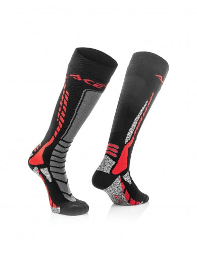 ACERBIS CALCET MX PRO NEGRO ROJO