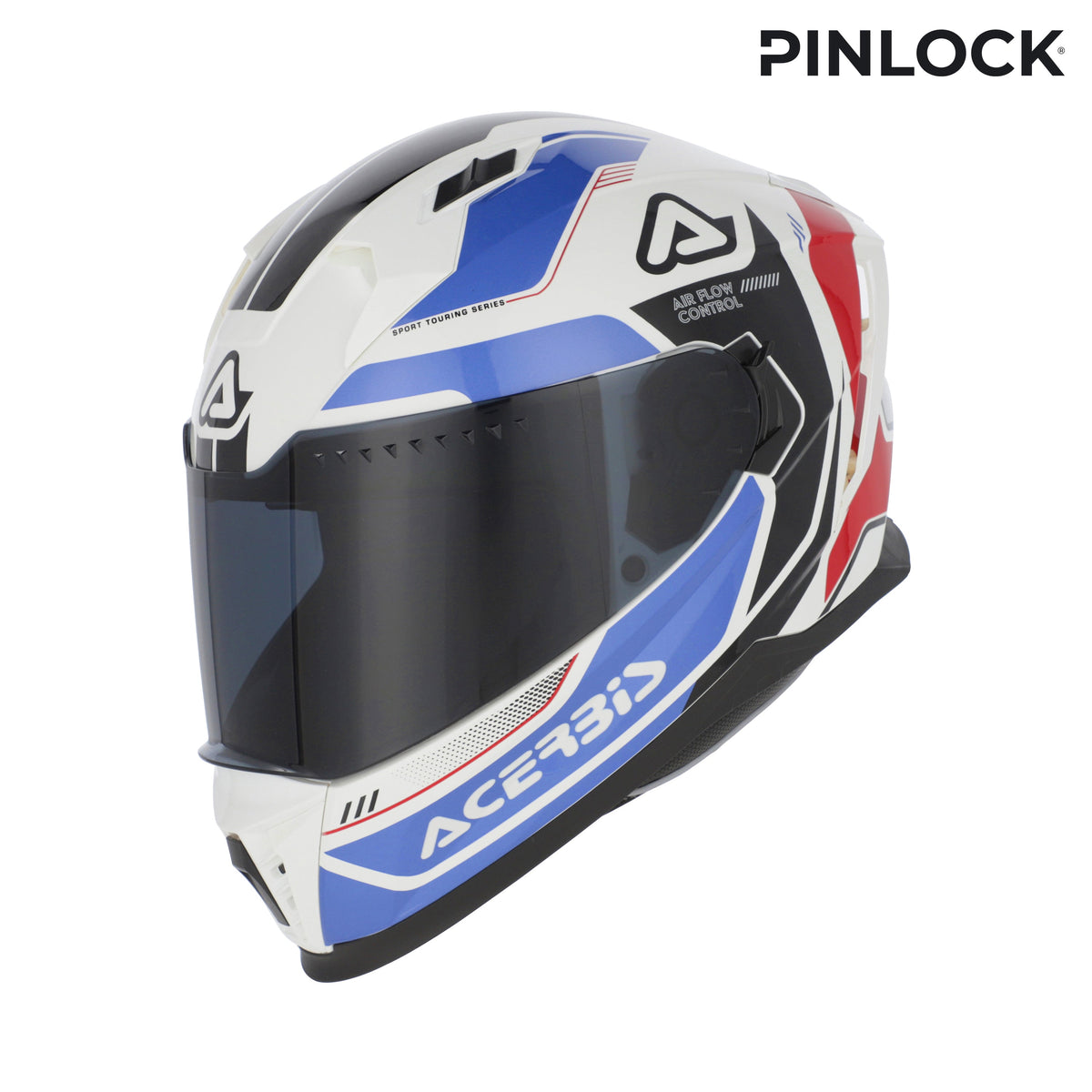 ACERBIS X-WAY GRAPHIC  INTEGRAL CASCO DE MOTO BLANCO AZUL