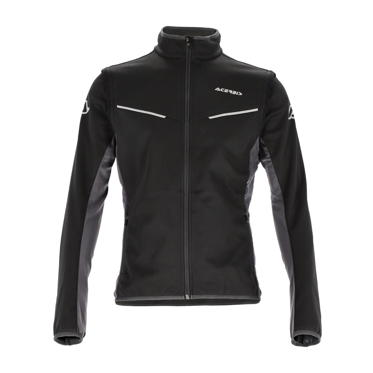 ACERBIS - CHAQUETA SOFTSHELL TRACK NERO/GRIGIO