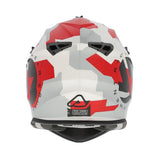 ACERBIS CASCO LINEAR 2206 BLANCO ROJO