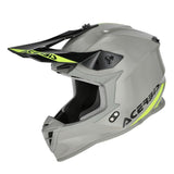 ACERBIS LINEAR 22-06 SOLID COLOR 131 CASCO MOTOCROSS DE MOTO GRIS 2