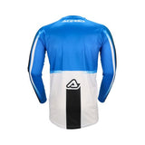 ACERBIS CAMISETA MX LINEAR LUGO AZUL BLANCO
