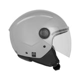 ACERBIS - CASCO JET BREZZA GRIS METAL