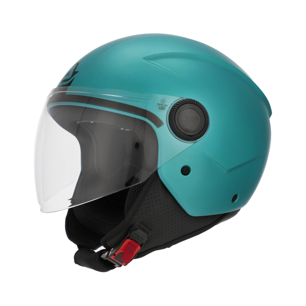 ACERBIS CASCO JET BREZZA METALLIC	TURQUESA