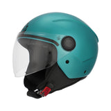 ACERBIS CASCO JET BREZZA METALLIC	TURQUESA