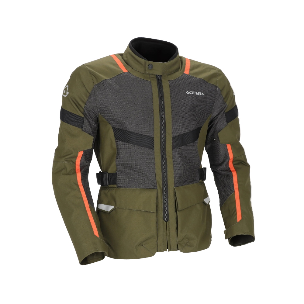 ACERBIS RAMSEY VENTED LONG DE HOMBRE VERDE NARANJA