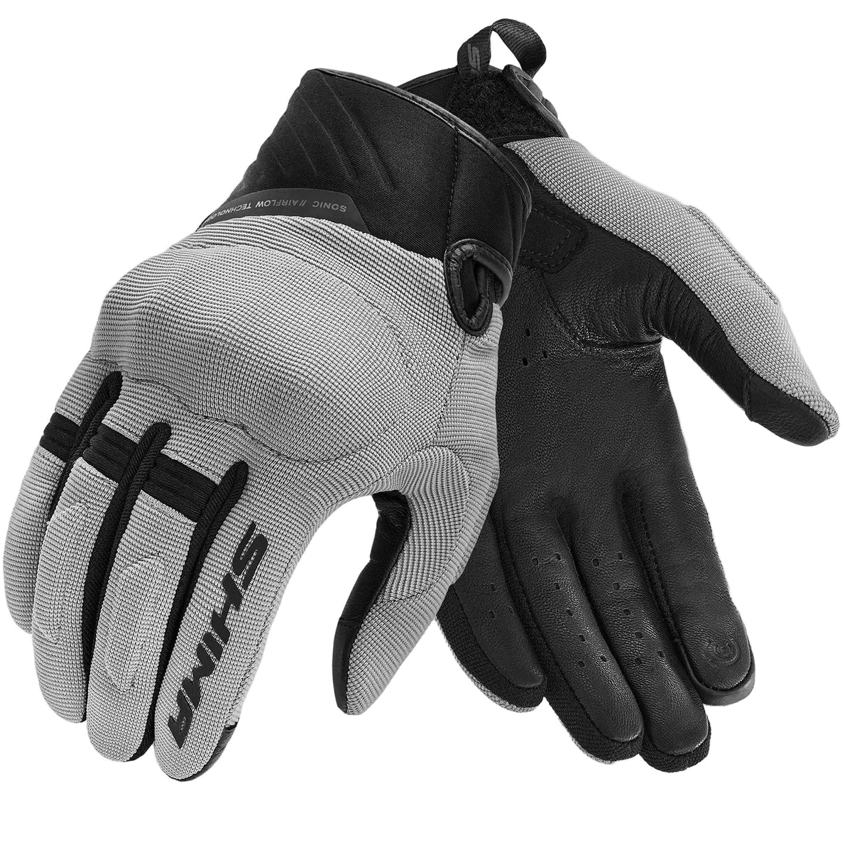 SHIMA SONIC GUANTS DE MOTO HOMES GRIS