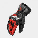 SHIMA RS 3 GUANTS DE MOTO HOMES NEGRE VERMELL