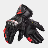 SHIMA RS 3 GUANTS DE MOTO HOMES NEGRE VERMELL