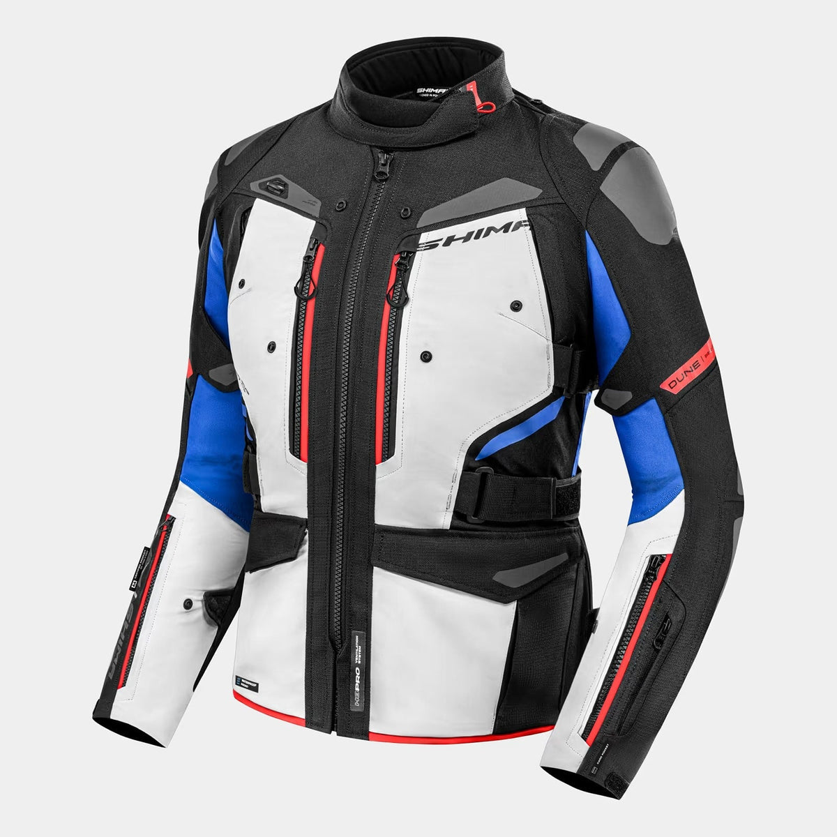 SHIMA DUNE TURISMO TEXTILE JAQUETES DE MOTO SENYORA BLAU