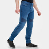 SHIMA ZENITH JEANS DE MOTO HOMES BLAU