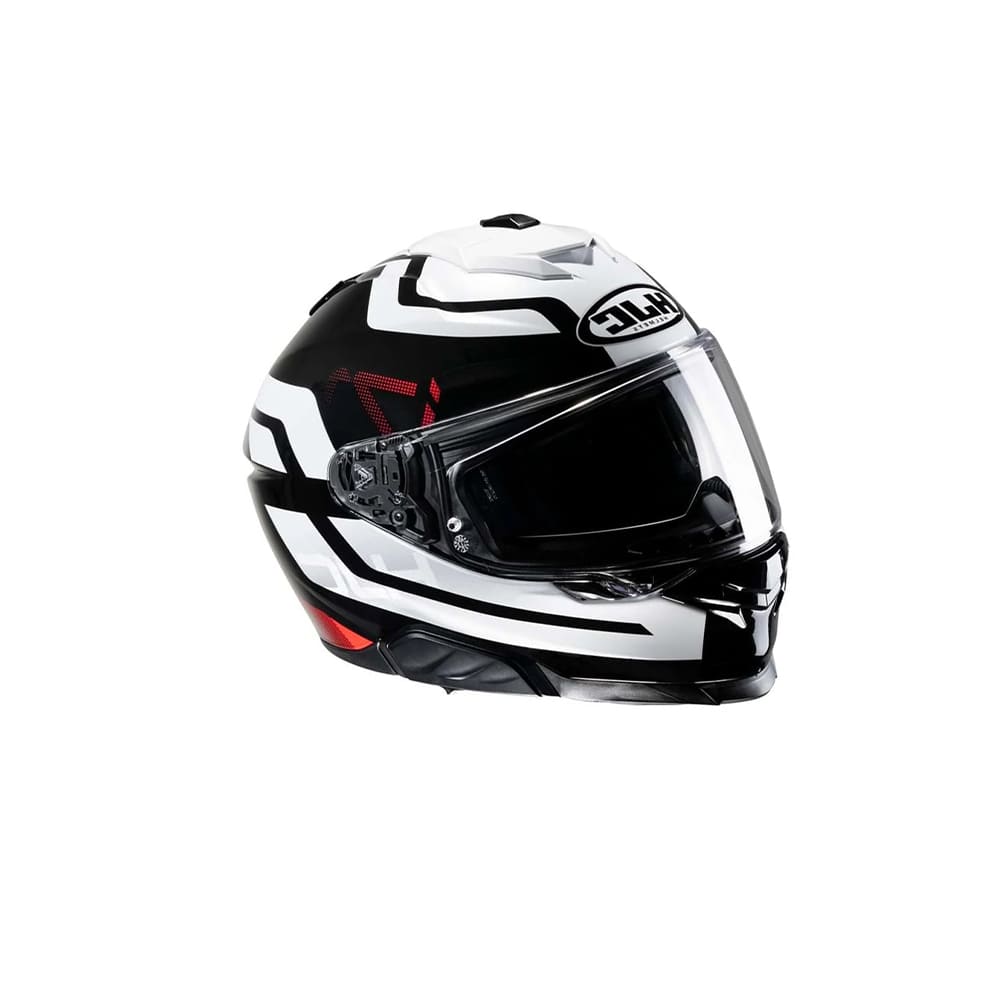 HJC I71 ENTA MC1 Moto Racing Casco Integral Blanco Negro