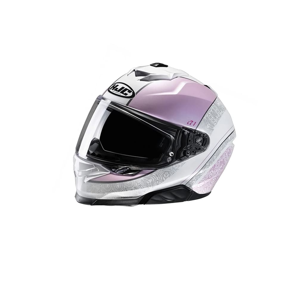 HJC I71 SERA MC8 DEPORTIVO MOTOCICLETA CASCO INTEGRAL BLANCO ROSA