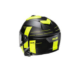 HJC- I71 PEKA MC3HSF Casco Integral Moto Negro Mate Amarillo Fluo