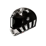 HJC V10 clásico SKULL MC5 para motocicleta integral Casco 